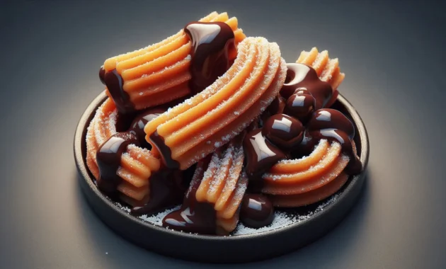 Churros con Chocolate