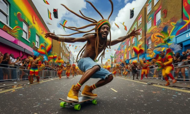 the excitement of the notting hill carnival event